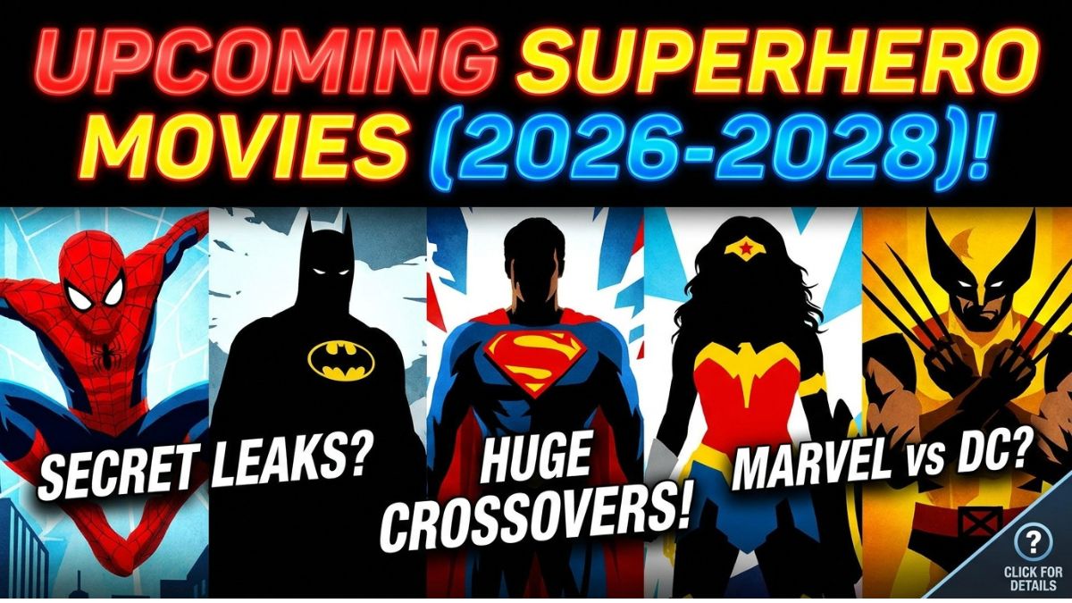 Aankomende superheldenfilms (2026-2028): Alle Marvel-, DC- en comicboekfilms op een rij
