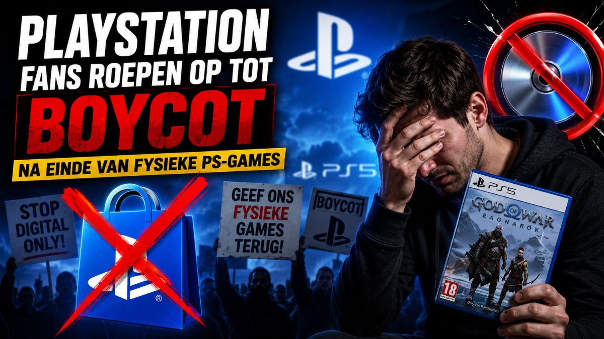PlayStation-fans roepen op tot boycot na einde van fysieke PS-games
