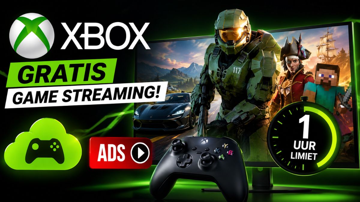 Xbox test gratis game streaming met advertenties en limiet van één uur