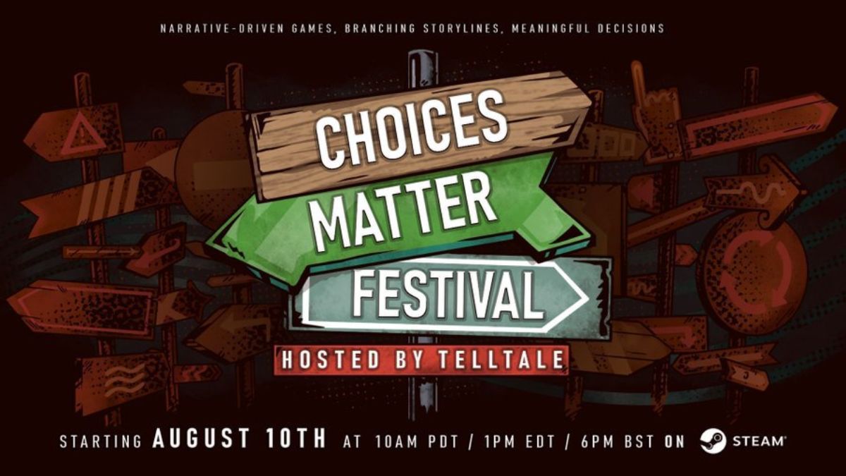 Telltale lanceert eerste Choices Matter Festival op Steam met kortingen, demo's en wereldpremières