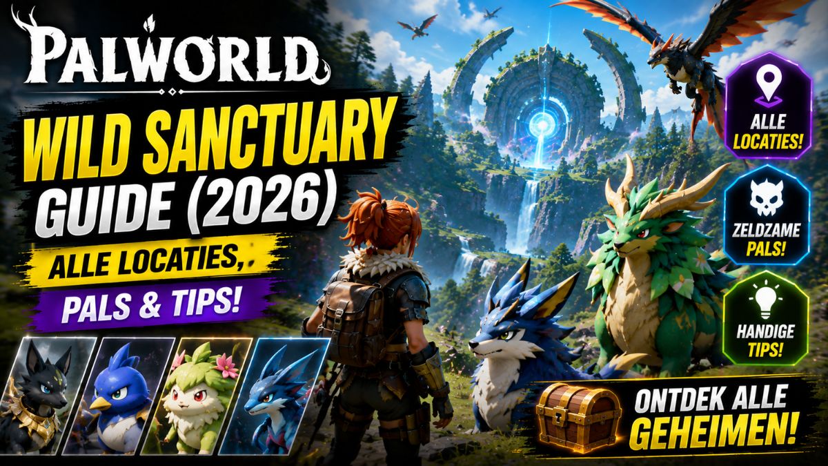 Palworld Wild Sanctuary Guide (2026) – Alle locaties, Pals en tips