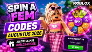 Spin a Fem codes augustus 2026